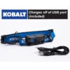 Kobalt 400 Lumens LED Rechargeable Headlamp -Tool Store 19225280ea L