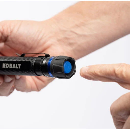 Kobalt Virtually Indestructible Waterproof - 280 Lumens LED Flashlight (Batteries Included) -Tool Store 19225282b L