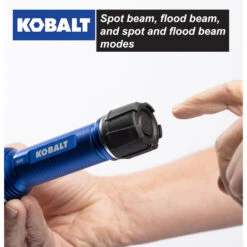 Kobalt Rechargeable - 600 Lumens LED Flashlight -Tool Store 19225284ca L