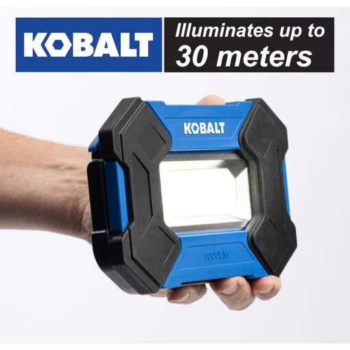 Kobalt - 1000 Lumens LED Work Light (Batteries Included) -Tool Store 19225287da L