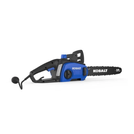 Kobalt Corded Electric Chainsaw 12A 16-in Blue -Tool Store 32019766 L