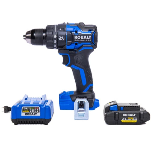 Kobalt XTR 24-V Max Cordless Drill - 1/2-in With Battery And Charger - Brushless Motor - Variable Speed -Tool Store 32165008 L