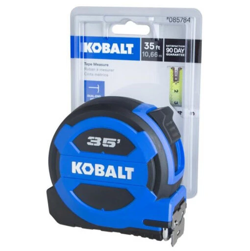 Kobalt 35-ft Blue Self-Locking Measuring Tape -Tool Store 32435014c L