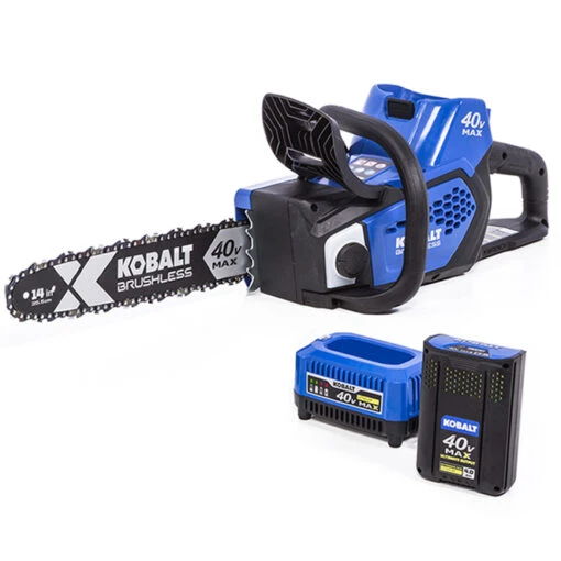 Kobalt 40V Art Lithium-ion 4AH Battery 14-in Cordless Chainsaw, Brushless -Tool Store 41537708 L