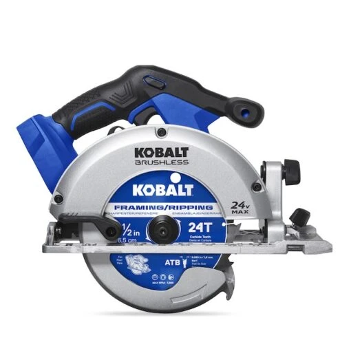 Kobalt 24-V Max Cordless Circular Saw - 6 1/2-in Blade - Brushless Motor - Bare Tool Without Battery -Tool Store 45595021 L