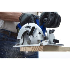 Kobalt 24-V Max Cordless Circular Saw - 6 1/2-in Blade - Brushless Motor - Bare Tool Without Battery -Tool Store 45595021d L