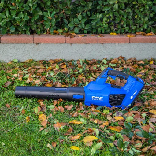 Kobalt 24V Lithium Ion 500 CFM Brushless Cordless Electric Leaf Blower - Battery And Charger Included -Tool Store 45595036d L