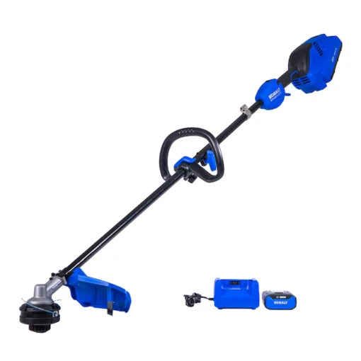 Kobalt 40 V Max Cordless String Trimmer - Black And Blue With Battery And Charger -Tool Store 45595068 L