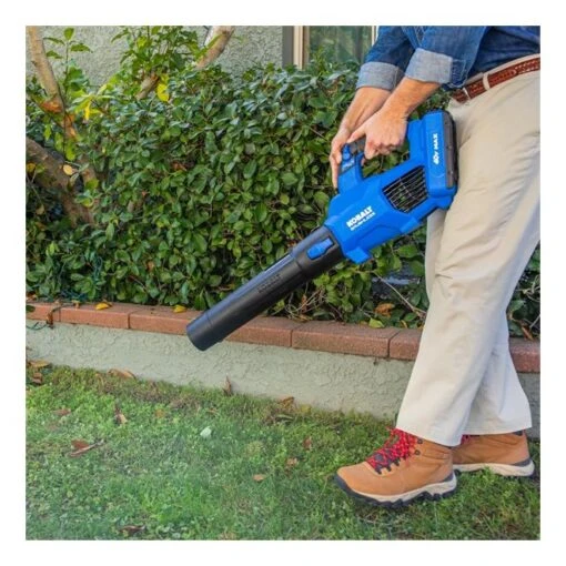 Kobalt 40 V Max 520 CFM 120-mph Cordless Brushless Leaf Blower - Bare Tool -Tool Store 45595099d L