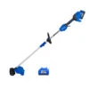 Kobalt 24V Cordless Brushless Electric Motor String Trimmer Set - 4.0 Ah Li-ion Battery Included -Tool Store 45595120c L