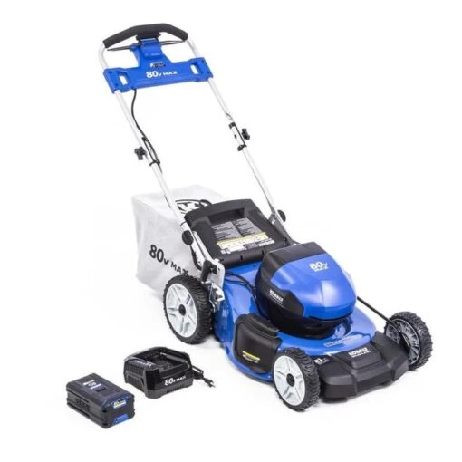 Kobalt Self-Propelled Lawn Mower - 80 V Battery - 21-in Deck - Brushless Motor -Tool Store 46835084 L