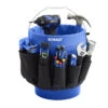 Kobalt Blue/Black Polyester Bucket Organizer -Tool Store 92355005 L